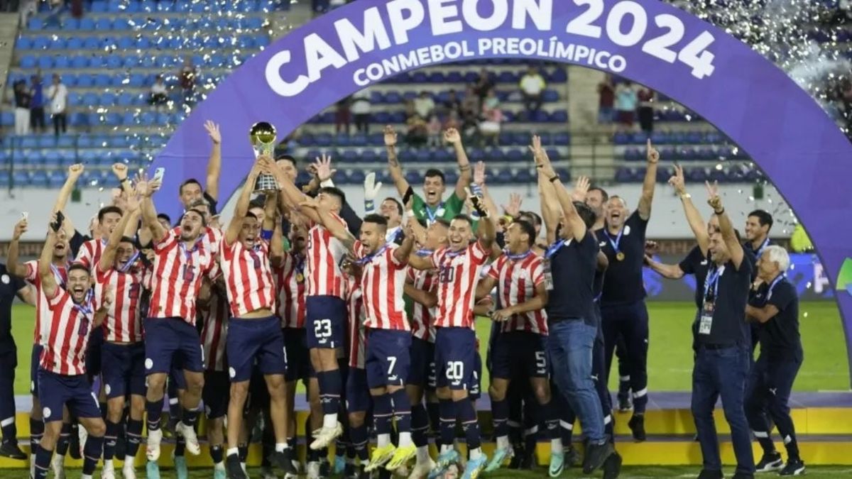 Paraguay le ganó a Venezuela y se coronó campeón del Preolímpico