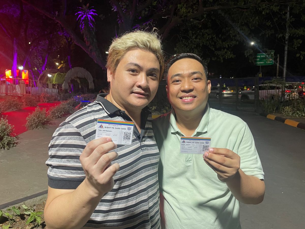 Meet some of the first couples who received Quezon City's 'right to care' card