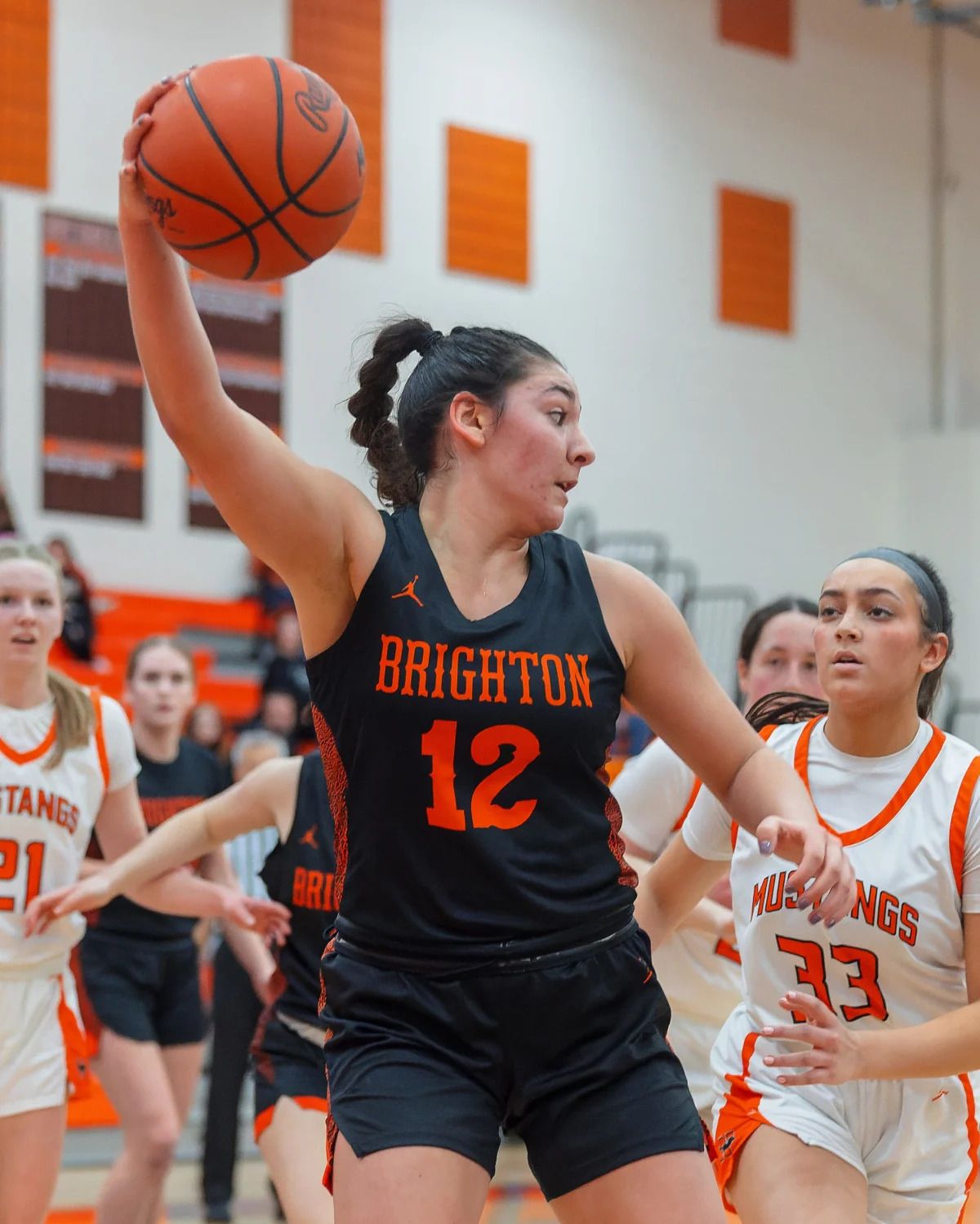 Brighton's Sophia Moir went from backup to future college basketball player