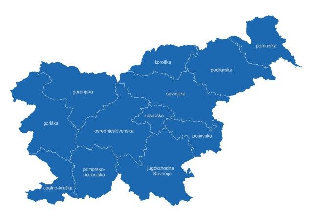 Morda niste vedeli po čem se razlikujejo statistične regije Slovenije