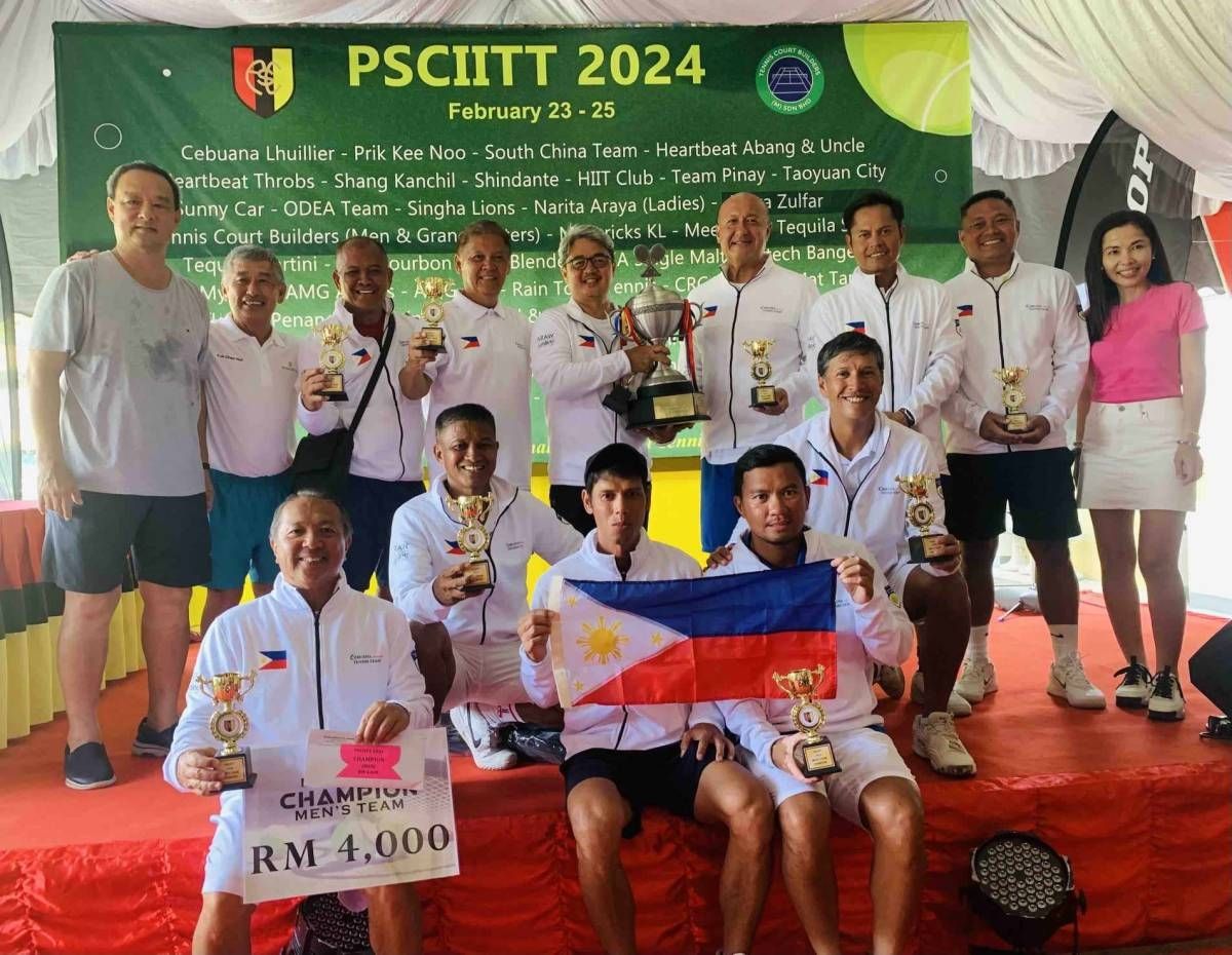 Cebuana Lhuillier tennis team wins in Malaysia