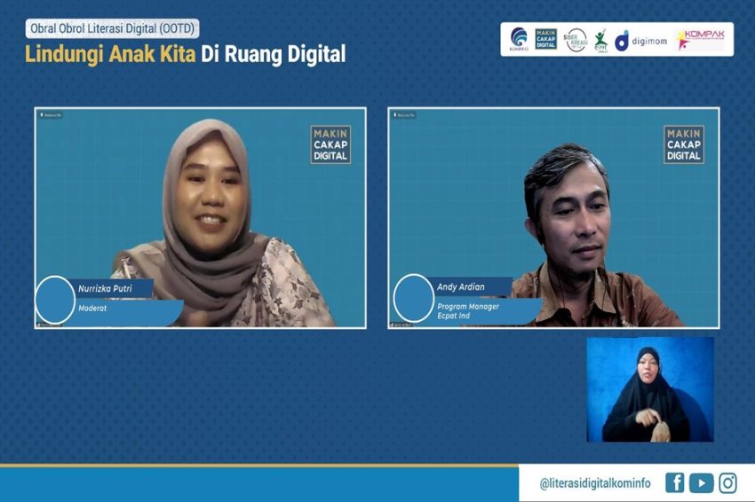 Kominfo: Orang Tua Berperan Penting Lindungi Anak dari Bahaya Internet