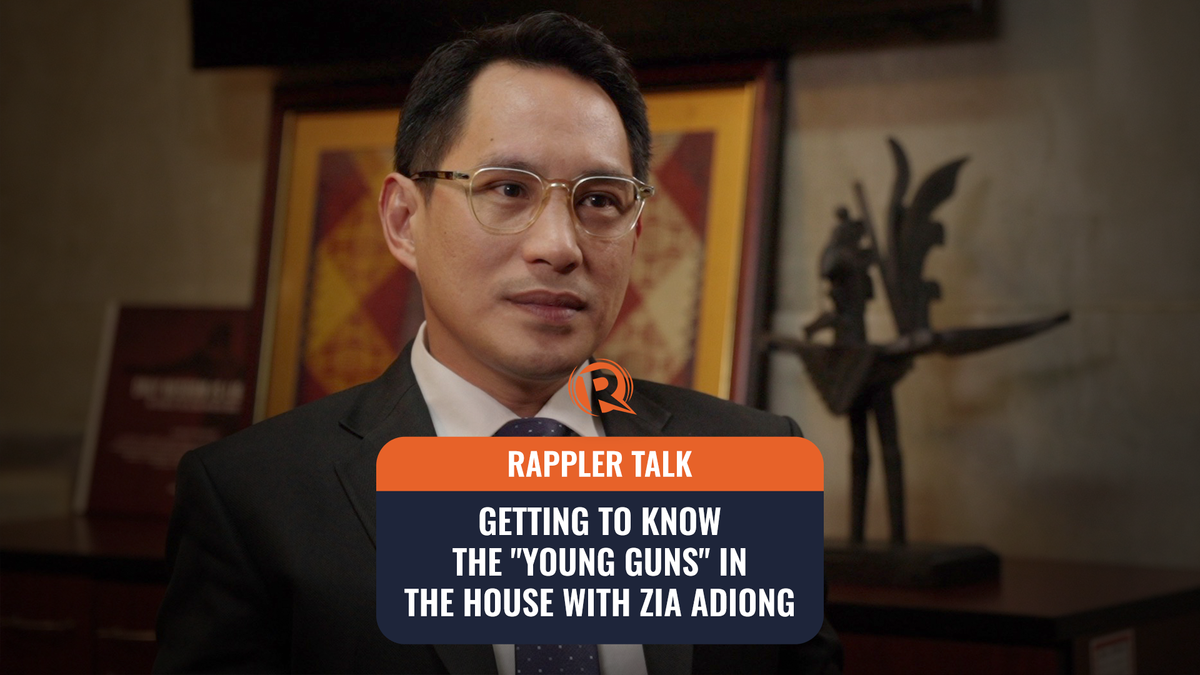 Rappler Talk: Getting to know the 'Young Guns' in the House with Zia Adiong