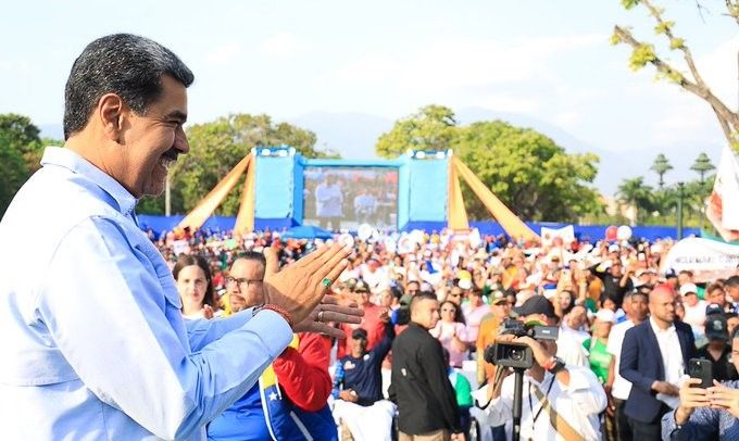 Maduro confiado en que ganará las elecciones a la "oligarquía" en Venezuela