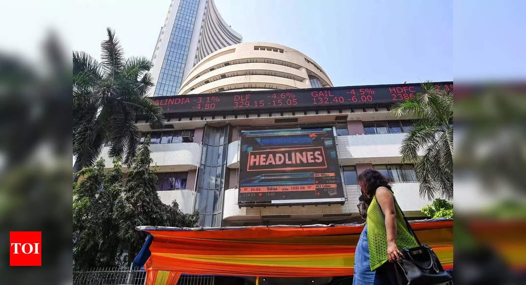 Opening bell: Sensex rose 200 points, Nifty at 21,884 - Times of India