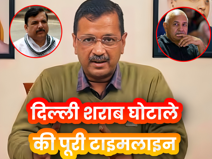 AAP सरकार के लिए कैसे गले की फांस बनी नई एक्साइज पॉलिसी, दिल्ली शराब घोटाले की पूरी टाइमलाइन