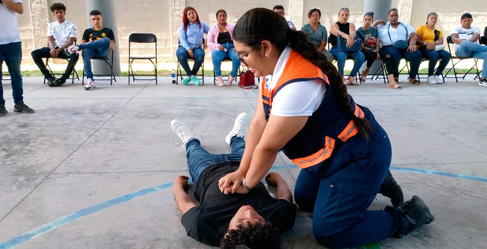 Voluntarios son capacitados por Copeco para atender emergencias en La Ceiba - Diario La Tribuna