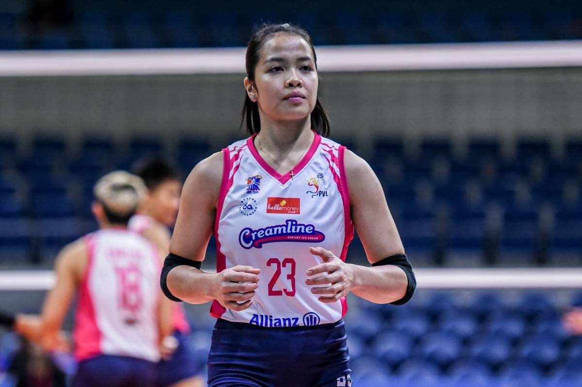 Creamline's Jema Galanza shares encouraging message to her young fans