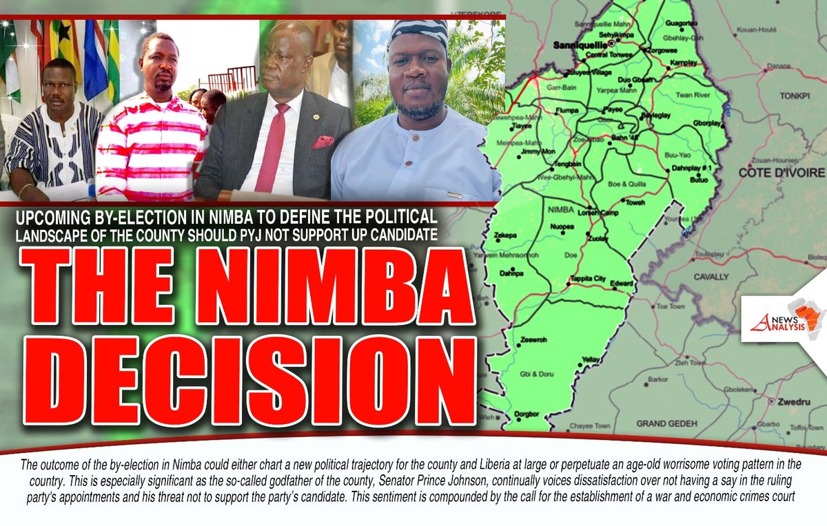 Liberia: Nimba County Senatorial Election Poses Political Crossroads Amidst Incumbency, Tribal Dynamics, and Influential Endorsements       - FrontPageAfrica