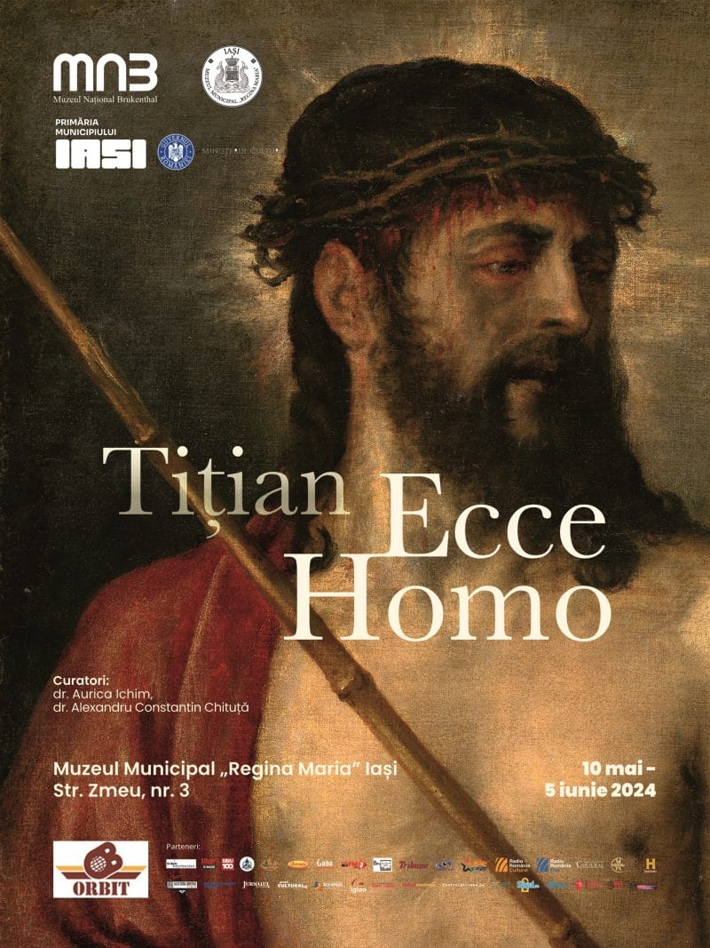 Iaşi: 'Ecce Homo" - o valoroasă lucrare a lui Tiţian, va fi expusă la Muzeul Municipal