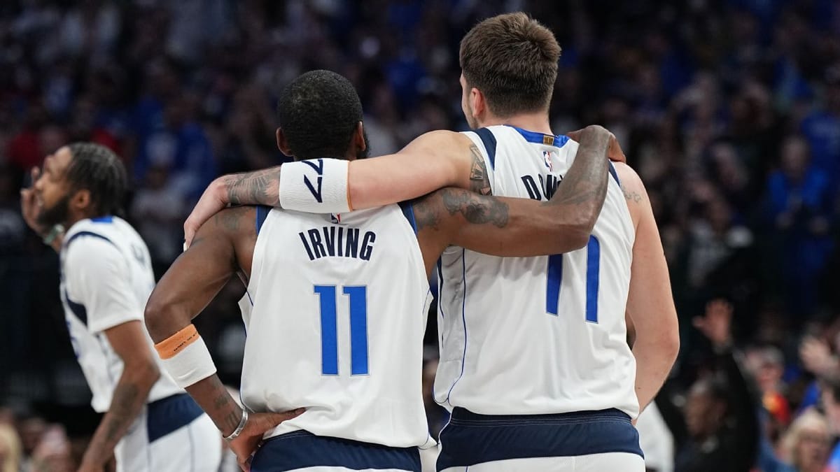 Mavs 'on a roll' as Luka, Kyrie lead 22-point rally