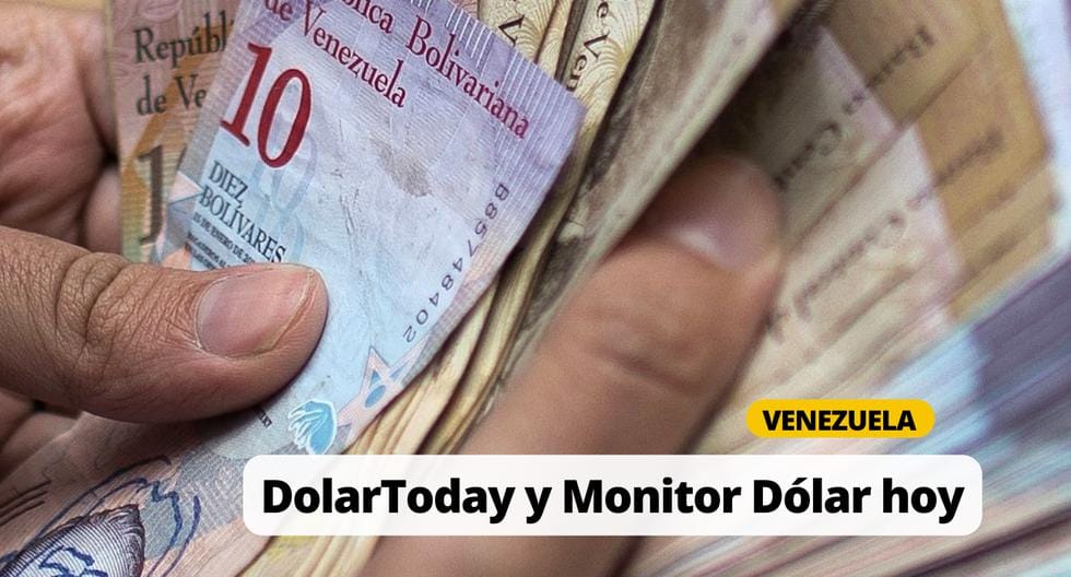 DolarToday y Monitor Dólar HOY, lunes 8 de abril: precio y cotización del dólar en Venezuela