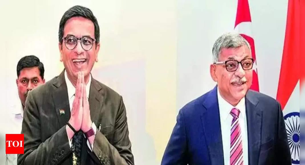 AI use has potential to revolutionise judicial system: CJI D Y Chandrachud | India News - Times of India