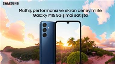 Samsung, Galaxy M15 5G'yi tanıttı