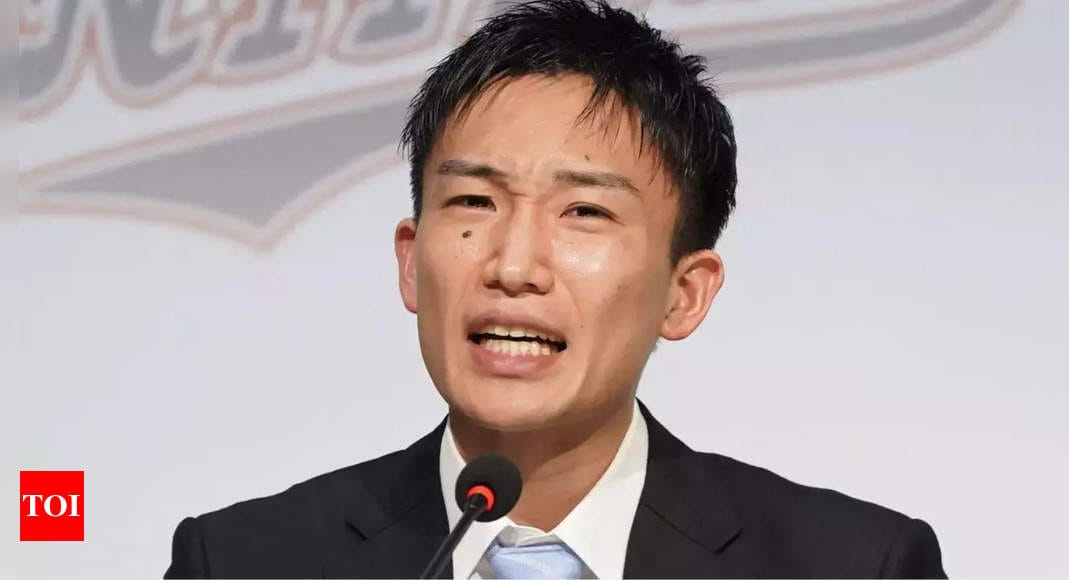 Two-time world champion Kento Momota announces retirement from badminton at 29 amid physical and mental toll | Badminton News - Times of India