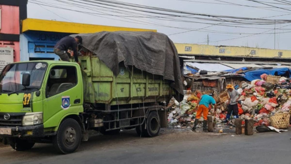 Libur Lebaran, Sampah di Tangsel Meningkat hingga 50 Ton