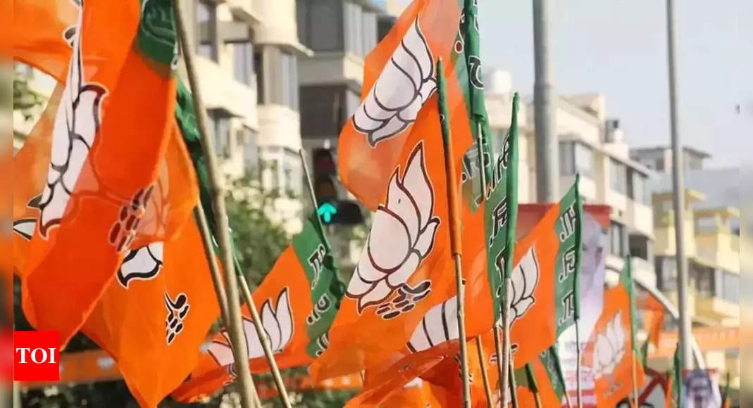 Several Congress leaders and cadres join BJP in Bhopal - Times of India