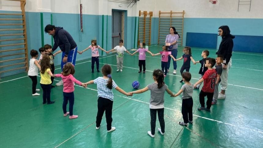 Mini basket per i bimbi di Montenero