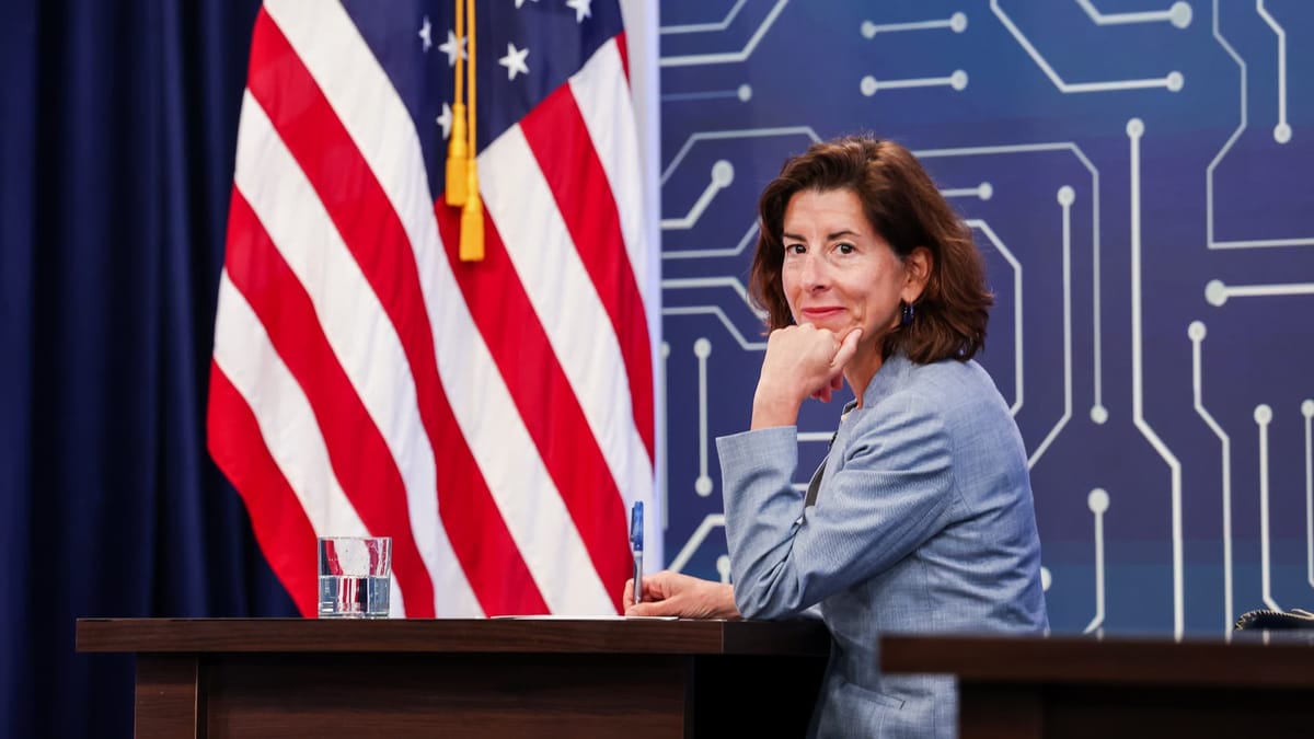 China is still years behind the U.S. despite Huawei's breakthrough chips, Raimondo tells '60 Minutes'