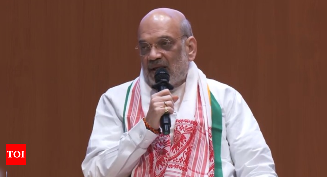 Amit Shah says BJP supports reservation, slams Congress for spreading misinformation | Guwahati News - Times of India