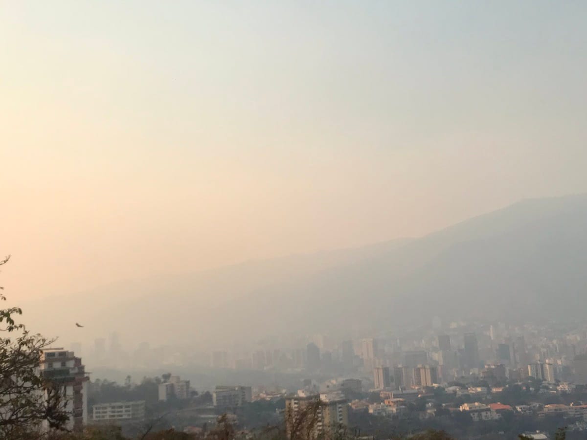 Nubosidad en Caracas, Aragua y Carabobo no es por incendios - Unionradio.net