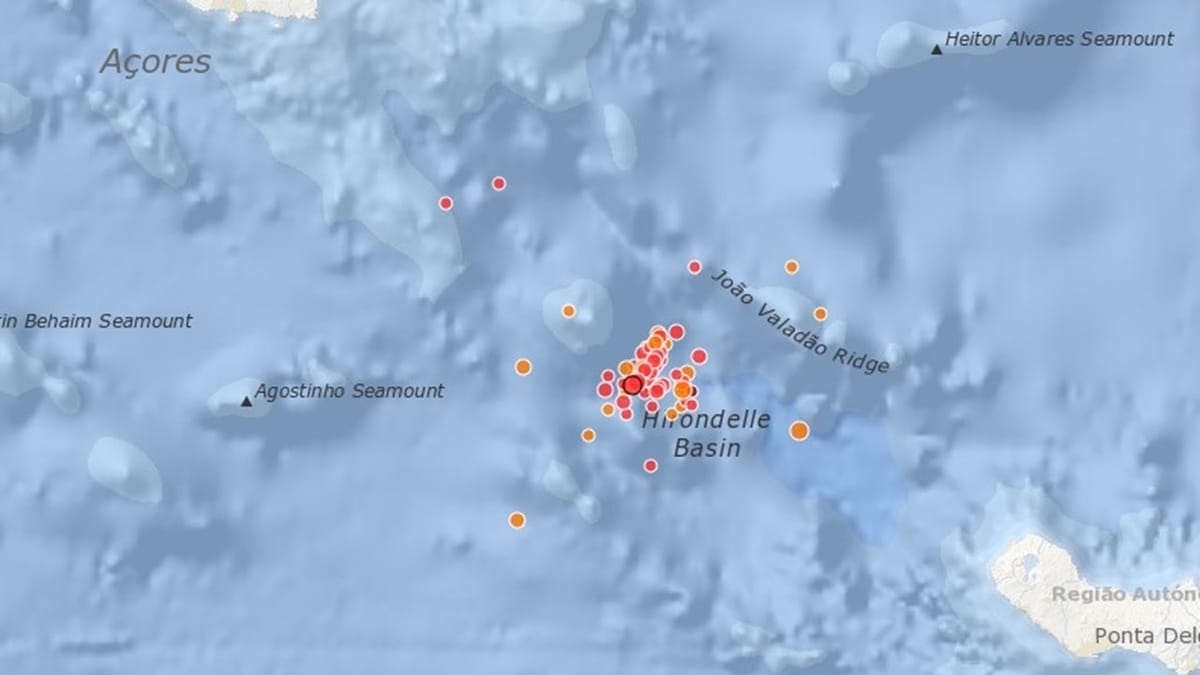 Sismos na ilha Terceira têm dois focos