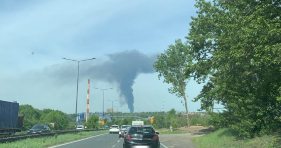 Gigantyczny pożar w Siemianowicach Śląskich