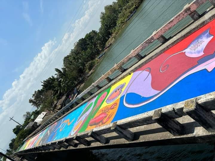 LOOK: Negros Occidental town marks 440th anniversary with 'art hub' bridge