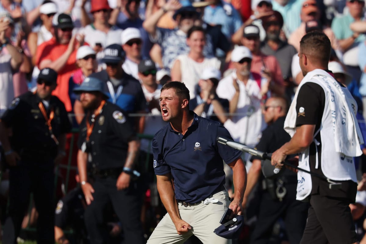 Bryson DeChambeau gave everything he had Sunday. The PGA Championship was better for it