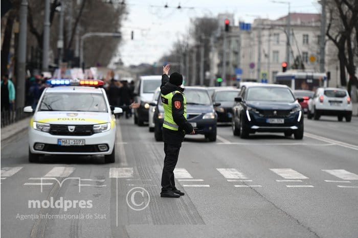 Restricții de circulație în sectorul Ciocana al capitalei