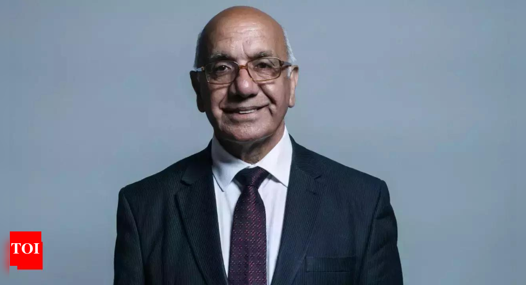 Veteran British Indian Labour MP Virendra Sharma says won't seek re-election - Times of India