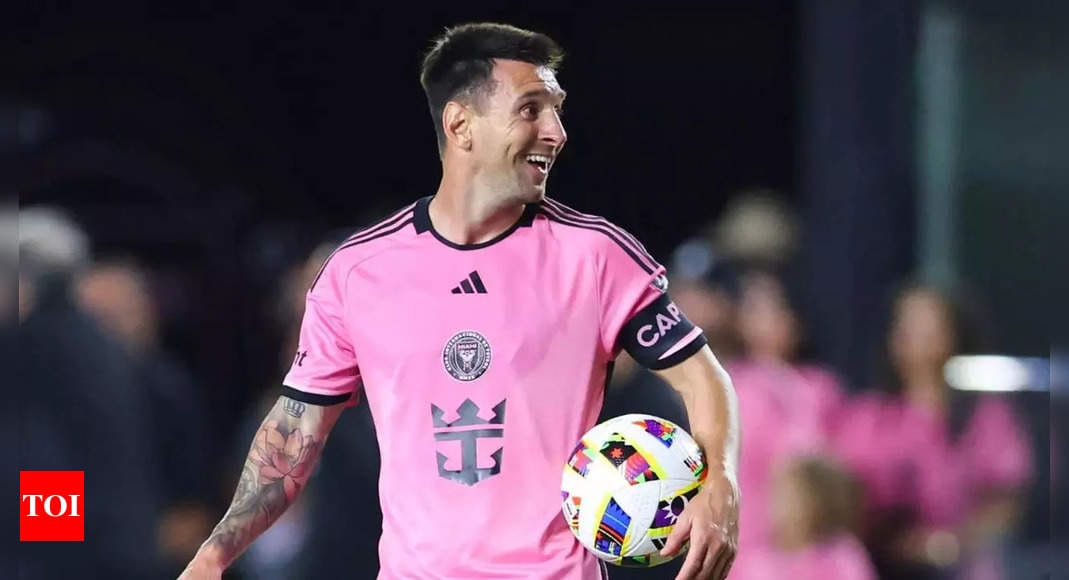 Lionel Messi, Luis Suarez score but Inter Miami held to 3-3 draw against St. Louis City | Cricket News - Times of India