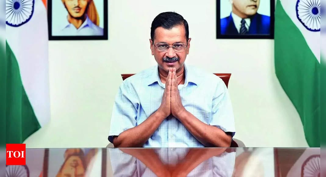 'Remain together...': What Arvind Kejriwal said to AAP functionaries before returning to Tihar | Delhi News - Times of India