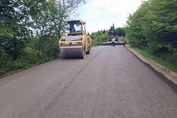 Ordu'da asfalt işlerine devam