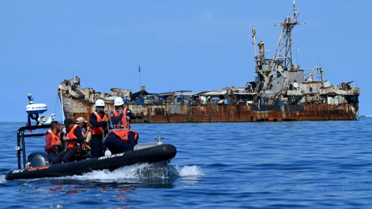 Philippines says Chinese boats seized supplies airdropped to Filipino outpost