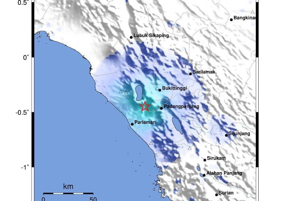 Gempa Dangkal Guncang Padang Panjang Akibat Aktivitas Sesar Sianok : Okezone News