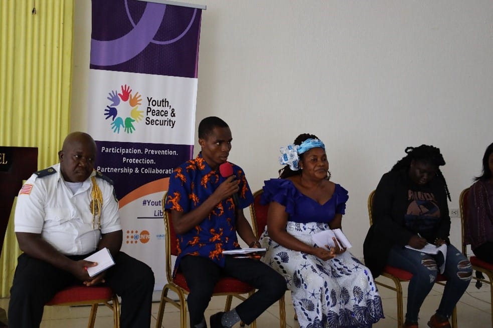 UNFPA project advances youth, peace and security agenda in Liberia - FrontPageAfrica