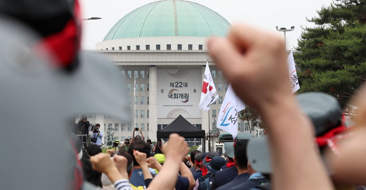 대통령이 거부한 그 법의 운명... 의원님들 그럴 때 아닙니다