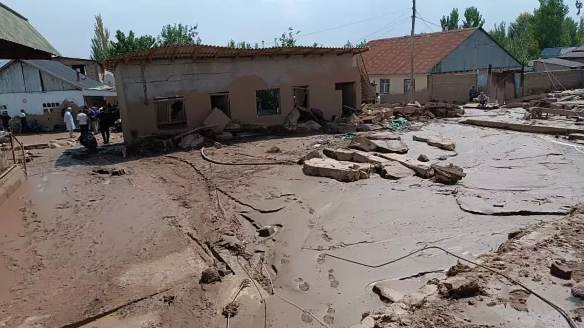 В Согде сохраняется опасность схода локальных селей