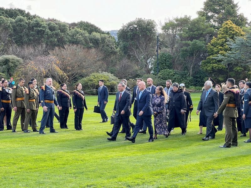 China Premier Li to meet New Zealand business leaders amid trade boost