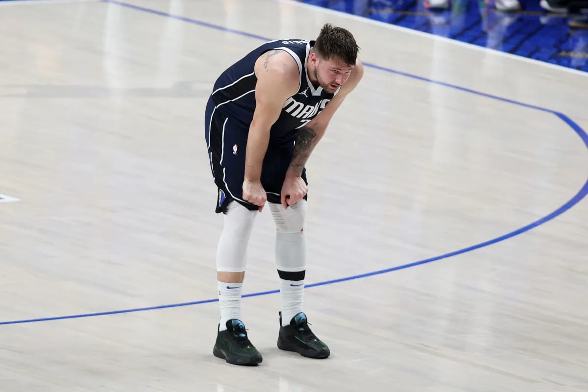 Luka Dončić is starting his NBA Finals journey under the spotlight with no place to hide