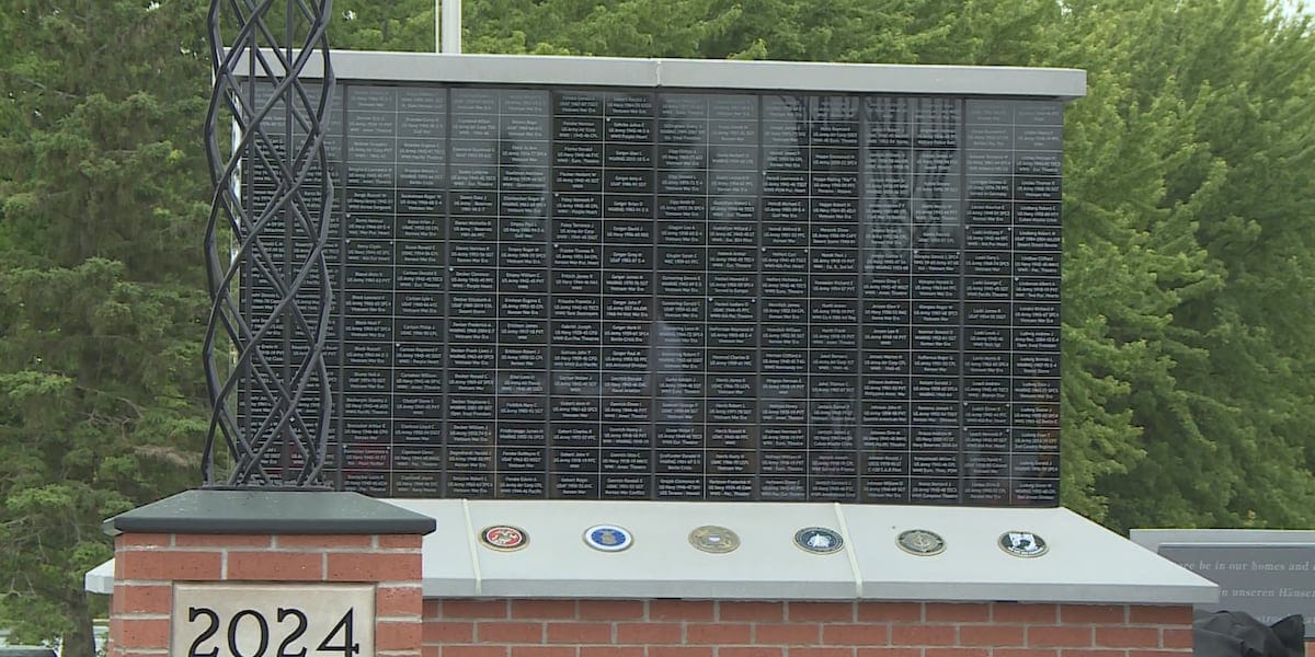 Dorchester unveils memorial honoring over 500 veterans from the community