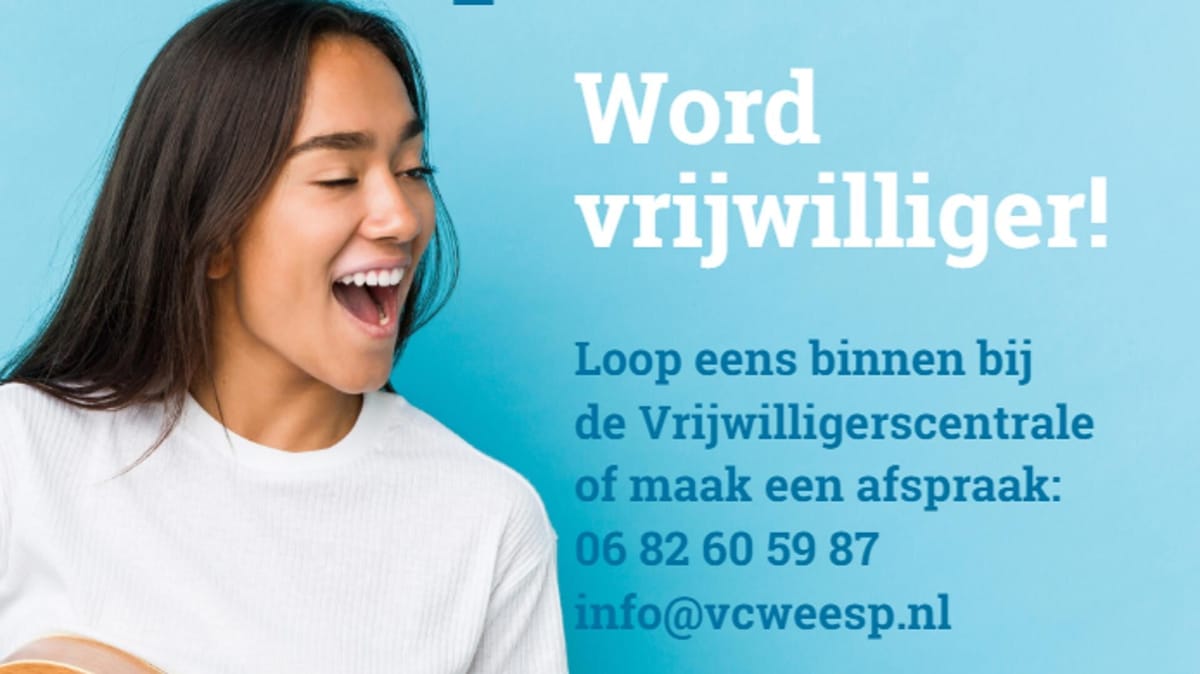 Vacatures van de Vrijwilligerscentrale