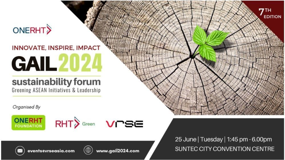 ONERHT Foundation's 7th Edition of Annual GAIL Forum Returns on 25 June 2024 at Suntec Singapore