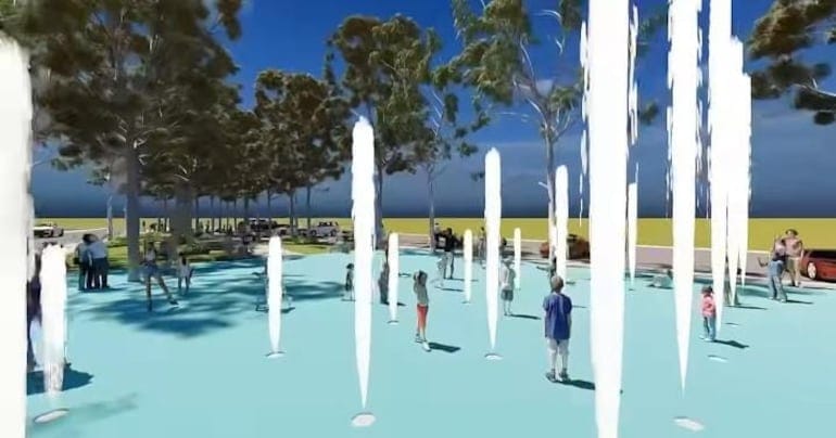 Construyen Plaza de Agua como un atractivo turístico en Pilar - Viajes - ABC Color