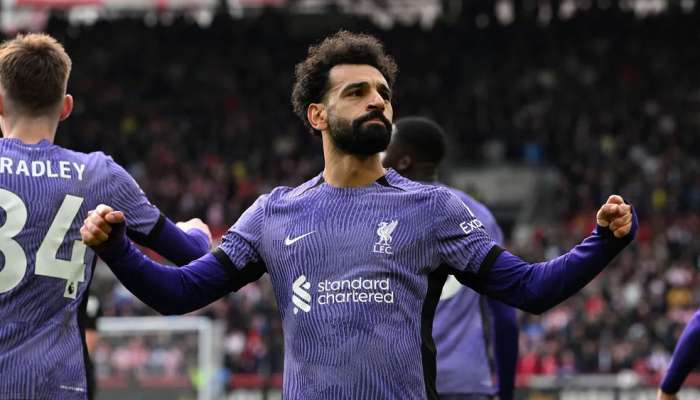 Salah Scores on return as Liverpool beat Brentford