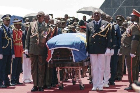 Namibia's late president Geingob buried at Heroes Acre