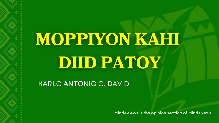 MOPPIYON KAHI DIID PATOY: Remembering Datu Lamberto Delfin