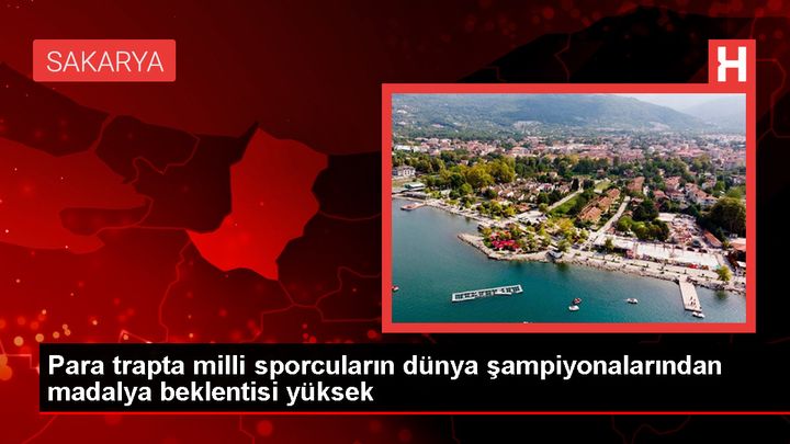 Sakarya'da Para Trap Milli Takımı Dünya Şampiyonalarına Hazırlanıyor