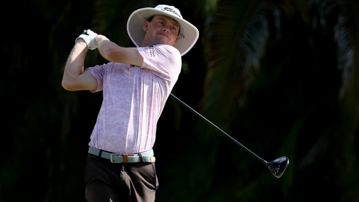 Rookie Joe Highsmith shares lead at suspended Puerto Rico Open